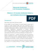 Módulo 3 Educacion ambiental