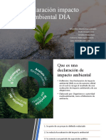 Declaración Impacto Ambiental DIA