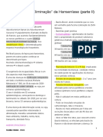 Programa de “Eliminação” Da Hanseníase- Zé Martins (Parte II)