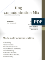 Marketing Communication Mix: Public Relations and Publicity