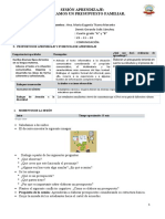 SESIÓN Comunicación ELABORAMOS UN PRESUPUESTO FAMILIAR