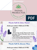 Catálogo Mezclas Roll on. Padma Productos-2