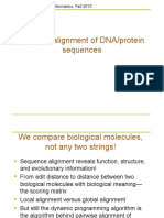 Alignment of Sequences