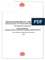 National Health Mission, Uttar Pradesh: (Vishal Complex, 19-A Vidhan Sabha Marg, Lucknow)