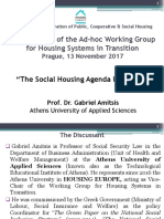 The Social Housing Agenda in Europe