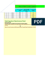 Short Circuit Current Calculation of DG Synch Panel 1-6-14
