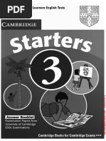 Movers 3 Answer Key | PDF
