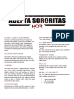 Codex: Adepta Sororitas Sacred Rites