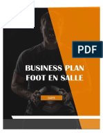 Business Plan Foot en Salle