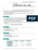 Monolithic IC MM1326, 1354, 1369: Q Xpander Processors