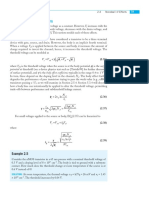 Threshold Voltage Effects: 2.4.3.1 Body Effect