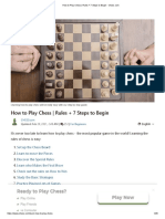 How To Play Chess - Rules + 7 Steps To Begin