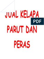 Jual Kelapa Parut Dan Peras