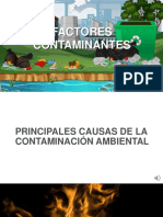 Factores contaminantes principales