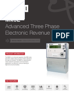 Advanced Three Phase Electronic Revenue Meter: Genius Series