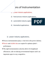 Applications Instrumentation