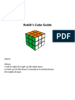 Rubik's Cube Guide