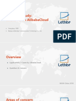 Chr Case Study: Routeros On Alibabacloud: Zhangjing / 张景 Beijing Lethbridge Communication Technology Co., Ltd