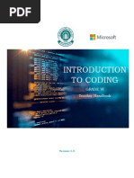 To Coding: Grade Vi Teacher Handbook