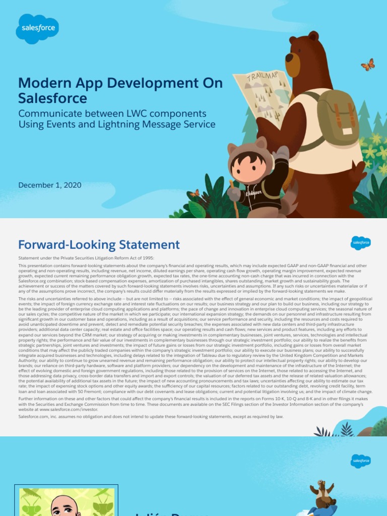 LWC Component Communication in Salesforce | PDF | Investing | Valuation ...