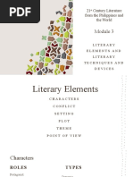 Literary Elements and Literary Techniques and Devices