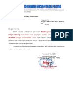 Surat Permintaan Data Klimatalogi - Marhaini Nusantara Prima