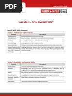GATE 2026 General Aptitude Syllabus | PDF
