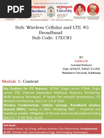 Sub: Wireless Cellular and LTE 4G Broadband Sub Code: 17EC81