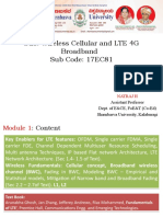 Key Enabling Technologies and Features of LTE