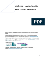Romanian - Cutaneous Lymphoma - Patient Guide - Source Document - Final Version - 15 April 2019