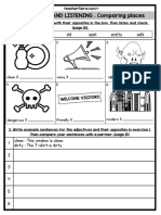 Unit 1 Worksheet 1 - Adjectives