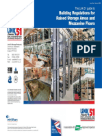 Building Regulations For Raised Storage Areas and Mezzanine Floors