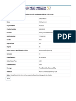 Examination Form