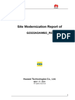 Site Modernization Report Of: G2322ADAMSO - RD