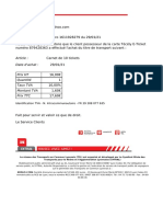 Justificatif TCL Bus