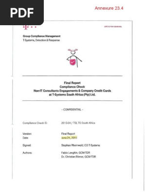 Compliance Report