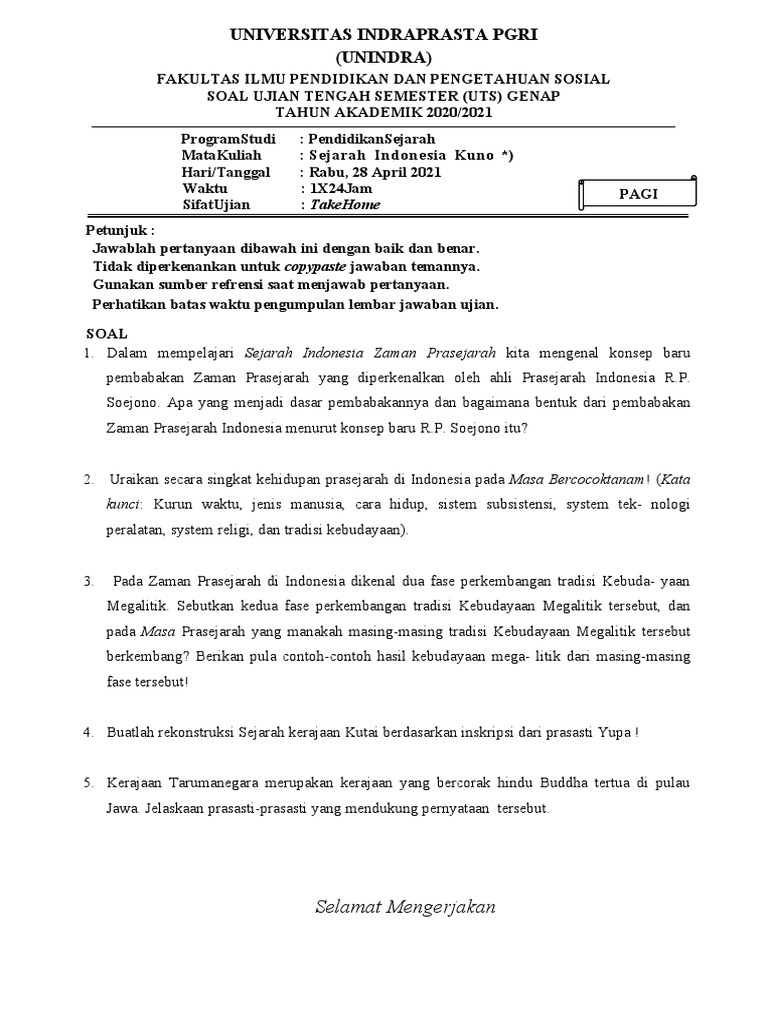Sejarah Indonesia Kuno Pdf