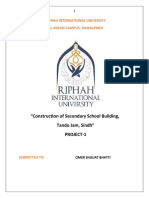 Project 1c-Construction of School