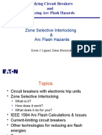 Zone Selective interlocking & Arc flash