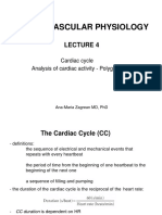 Cardiovascular Physiology: Cardiac Cycle Analysis of Cardiac Activity - Polygram