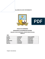 Midlands State University: Project Title: Develop A Minute Help System