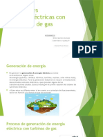 Centrales Termoeléctricas Con Turbinas de Gas