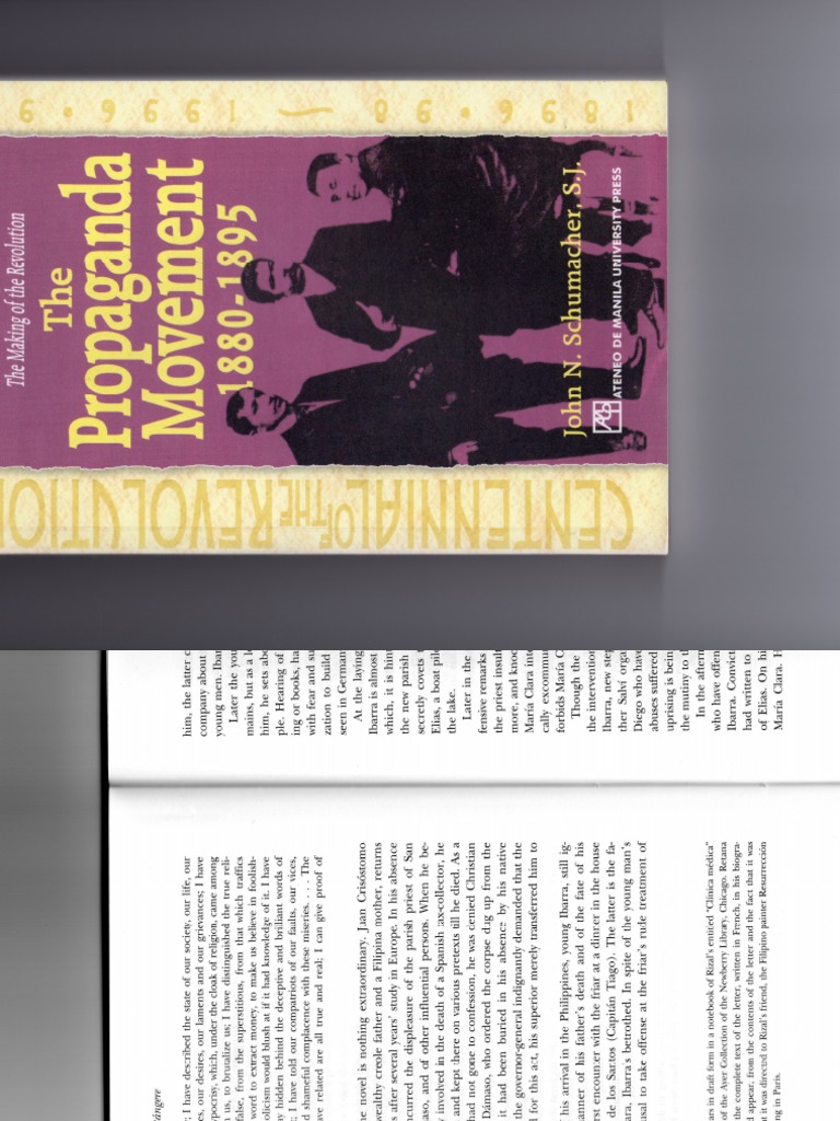 Schumacher, John. 1997. The Noli Me Tangere, 1887 (Sa The Propaganda