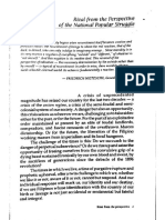 San Juan, E. Jr. 1997. Rizal From The Perspective of The National Popular Struggle