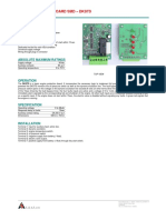 Diesel Key Start Board SMD - DKSTS: Features