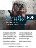 Up Close and Personal: Time To Demand Toxic-Free Hygiene Products