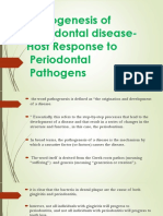‏pathogenesis of periodontal disease‏ -Host Response 2 pdf