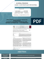 Journal Reading - Anosmia COVID-19