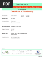 Alco - Glands - Certification