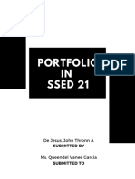 SSED21 Portfolio
